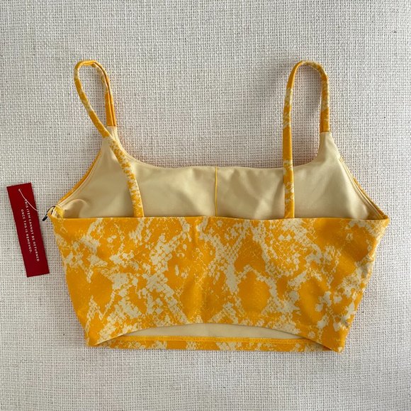 BRAND NEW Carbon38 Python Crop Top - Picture 3 of 3